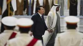 Yoon Suk Yeol and Sheikh Mohammed bin Zayed