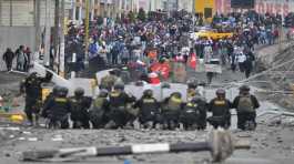 clashes between protesters and security forces