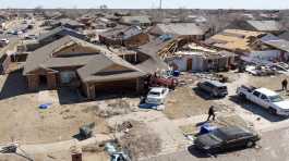 home damaged after severe storms