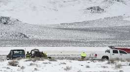 medical transport plane crashed