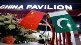 Flags of Pakistan and China