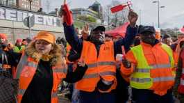 Protestors demonstrate