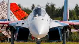 Sukhoi Su-35 jet fighter