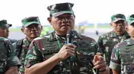 Indonesian Armed Forces Chief Adm. Yudo Margono