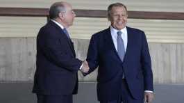 Mauro Vieira and Sergey Lavrov