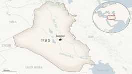 map for Iraq