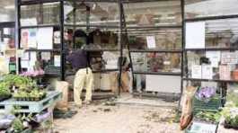 Car Crashed Into Store