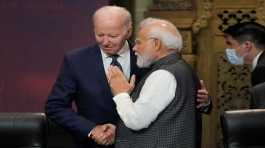 Joe Biden and Narendra Modi