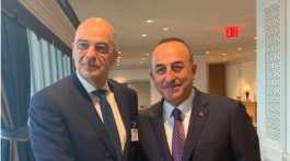 Nikos Dendias n Mevlut Cavusoglu