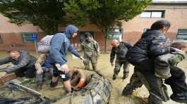 People are rescued in Faenza