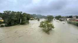 heavy rains in Italy