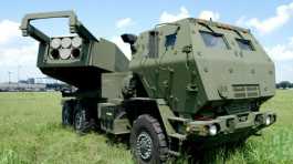 HIMARS missile rocket launchers