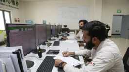 control room at a converter station