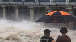 heavy rain in seoul