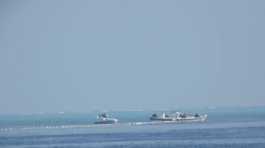 Chinese Coast Guard boats