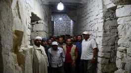 storage rooms in the Pyramid