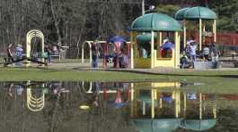 A playground at Bliss Park 