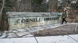 Cornell University sign