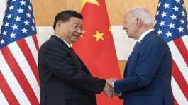 Joe Biden and Xi Jinping