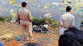 dead body in pond