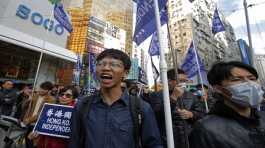 protest in Hong Kong